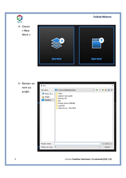 Fichier:Guide pour EinScan SE par Fablab Matane.pdf