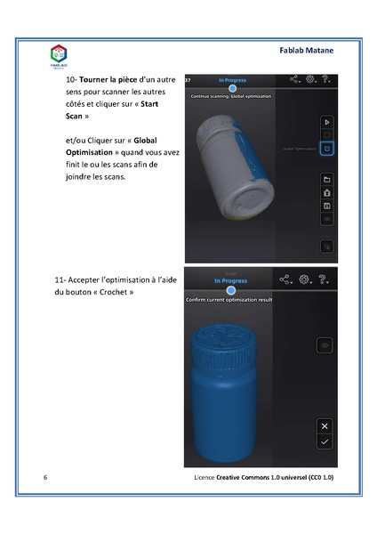 Fichier:Guide pour EinScan SE par Fablab Matane.pdf
